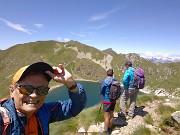 17 Dall'alto ammiriamo il bel panorama sul Lago Moro